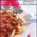 Macarrones en salsa Boloñesa