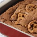 Cookie dough brownie