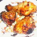 Pollo con miel y romero