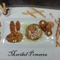 Tortitas de calabacín con formas, redondas,[...]