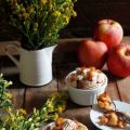 Mousse de Castañas con Manzanas Caramelizadas