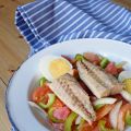 Ensalada de tomate y caballa