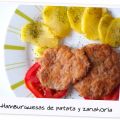 Hamburguesas de zanahoria y patata
