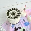 Tarta helada de Oreo.