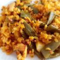 ARROZ CON POLLO Y JUDÍAS AL CURRY (HECHO AL[...]