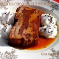 Pudin de brioche y chocolate