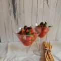 Tarta de tomate con helado de Idiazábal