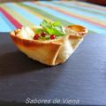Ánimo Grecia: Pétalos de queso feta.