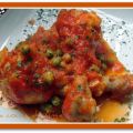 MUSLOS DE POLLO CON TOMATE