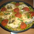 MERLUZA CON FIDEOS