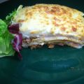 Pasticho de jamón y queso