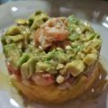 TARTAR DE LANGOSTINOS Y MANGO
