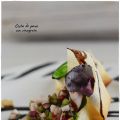 Cesta de pavo con vinagreta