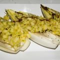 Endivias a la plancha con tartar de manzana