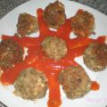 Albóndigas de lentejas y tofu