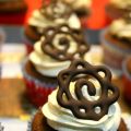 Cupcakes Tres Chocolates y La Reina de Saba