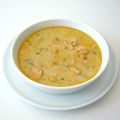 Sopa crema de salmón