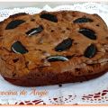 BROWNIE CON GALLETAS OREO