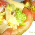 Tomates rellenos de ensalada