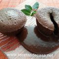 Coulant o volcán de chocolate