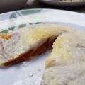 CANELONES DE ATUN Y TORTAS DE BACALAO 