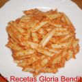 MACARRONES CON PATÉ Y CARNE PICADA