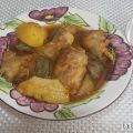 Guiso de conejo con alcahofas