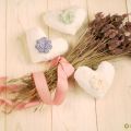 Bolsitas perfumadas de corazón