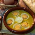 HUEVOS EN SALSA DE ALMENDRAS