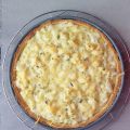 Quiche de Coliflor con Salchichas