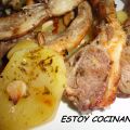 CHULETAS DE CORDERO AL VINO BLANCO