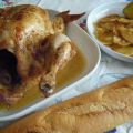 Pollo aromático al horno