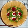 Ensalada de Espinacas, Queso de Cabra y Nueces