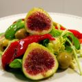 Ensalada de higos y pimientos