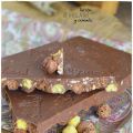 Turrón de avellanas y cereales