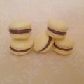 Macarons de naranja y chocolate