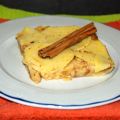 Falsa tarta express de manzana