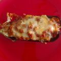 Berenjenas rellenas de pollo