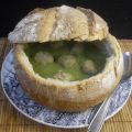 Crema de verduras y champiñones con[...]