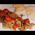 Pollo a lo porteño