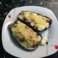 BERENGENAS RELLENAS DE SETAS Y ATUN
