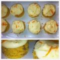PASTELES DE ZANAHORIA CON CREMA DE QUESO