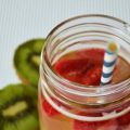Infusión de fresa y kiwi