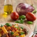 Pasta con berenjenas - Pasta alla Norma