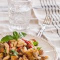 Ensalada de judías y pollo