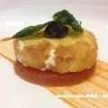 RULO DE QUESO FRITO CON MEMBRILLO