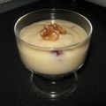 Natillas ligeras de manzana