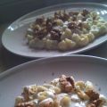 PASTA CON ROQUEFORT Y NUECES