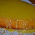 Bizcocho o blondie de mandarinas