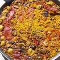Paella de habas